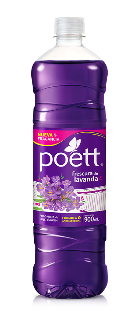 [POETT LIMPX900 MULT.LAVANDA-4985] Poett Limpiador X 900 ml (Lavanda)