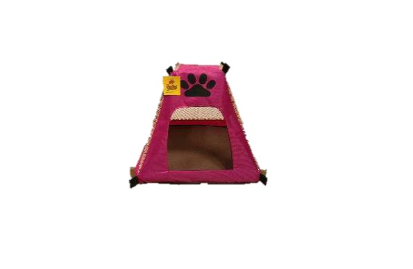 CARPA CON ALMOHADA LISA C/HUELLA PER-ROS