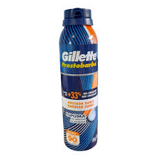 ESPUMA DE AFEITAR GILLETTE PRESTOBARBA 155ML