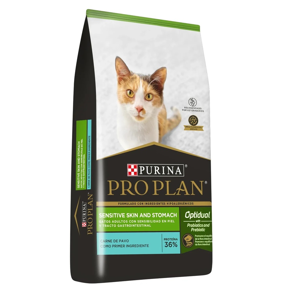 PRO PLAN SENSITIVE SKIN &amp; STOMACH CAT X 3KG