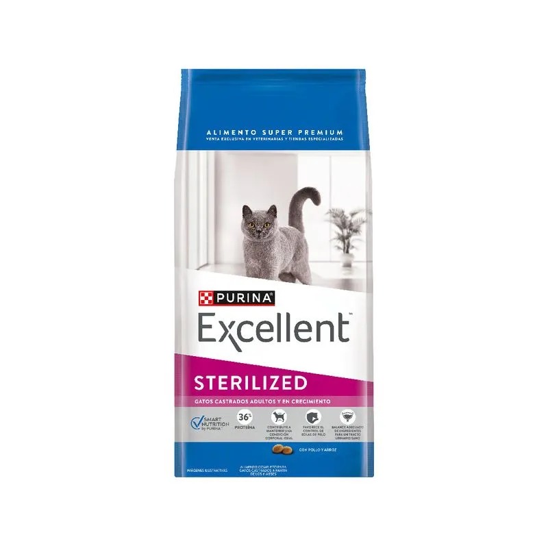 Purina EXCELLENT CAT STERILIZED CHICKEN x 7,5 kg