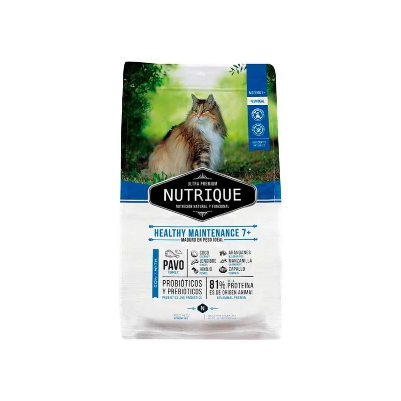 Nutrique Adult 7+ Cat Healthy Maintenance x 7,5 kg