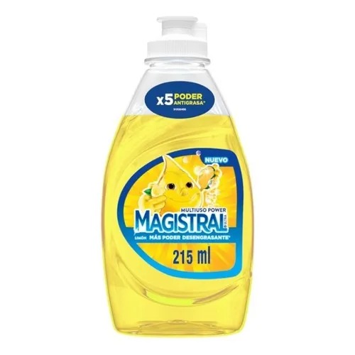 DETERGENTE MAGISTRAL LIMON PLUS 215ML