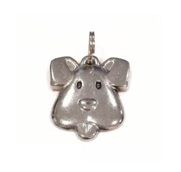 CHAPITAS AUTOCOMPLETABLE CARITA PERRITO X12 - DOBRO