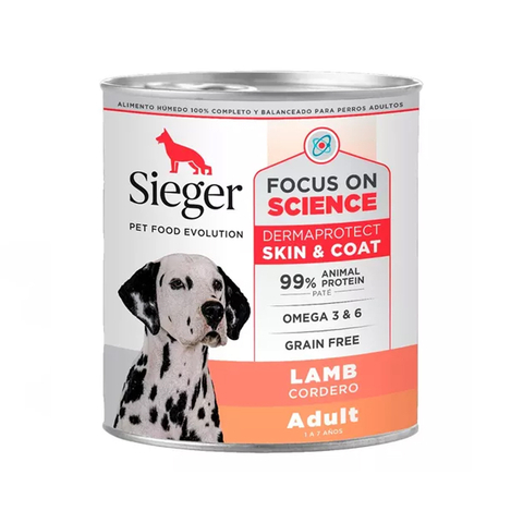 Sieger Derma WET Cordero x 340gr