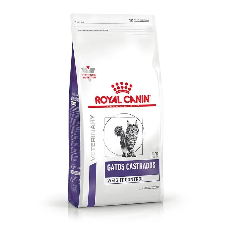 Royal Canin Gatos Castrados-Weight Control  x 3 Kg 