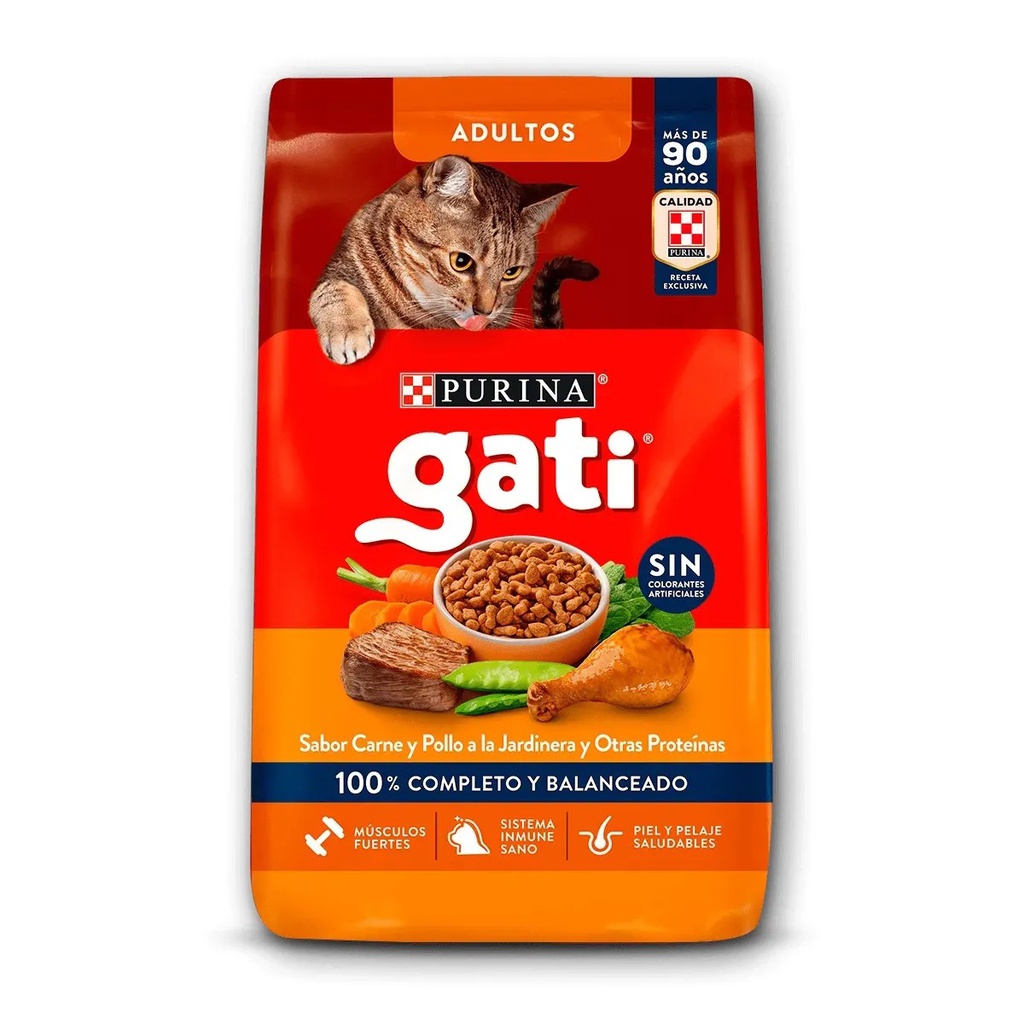 Purina Gati Carne y Pollo 15kg