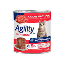 Agility Cats Carne Vacuna x 340grs