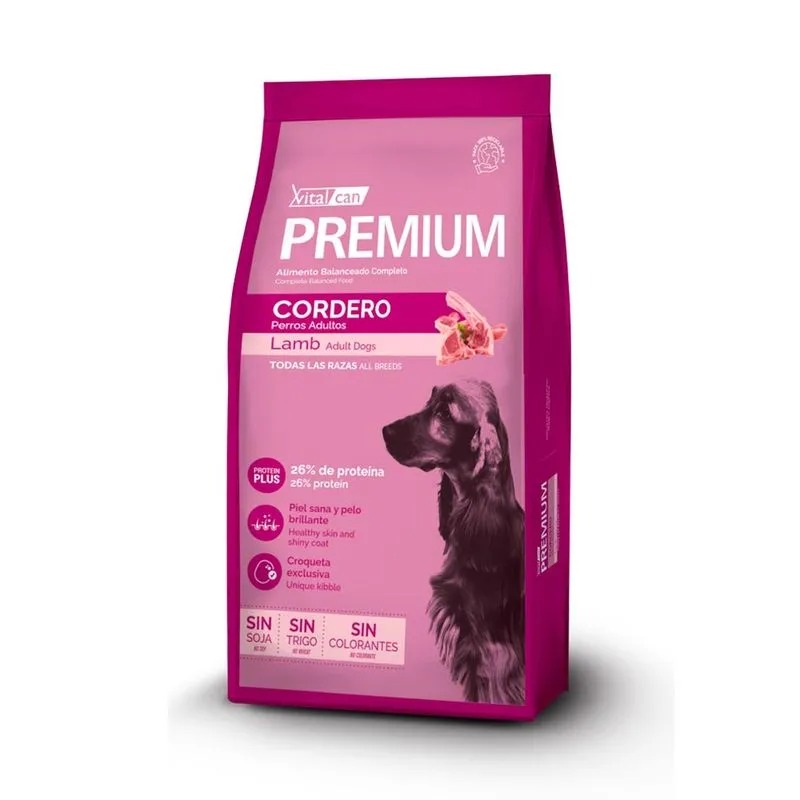 Premium Perro Adultos Cordero 7,5kg