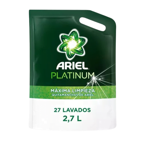 Ariel Liquido Platinum Pouch x 2,7L