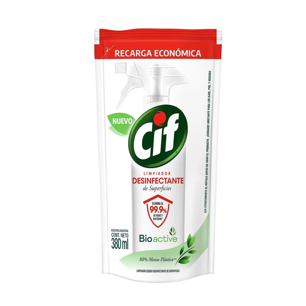 Cif Desinfectante BioActive x 380ml