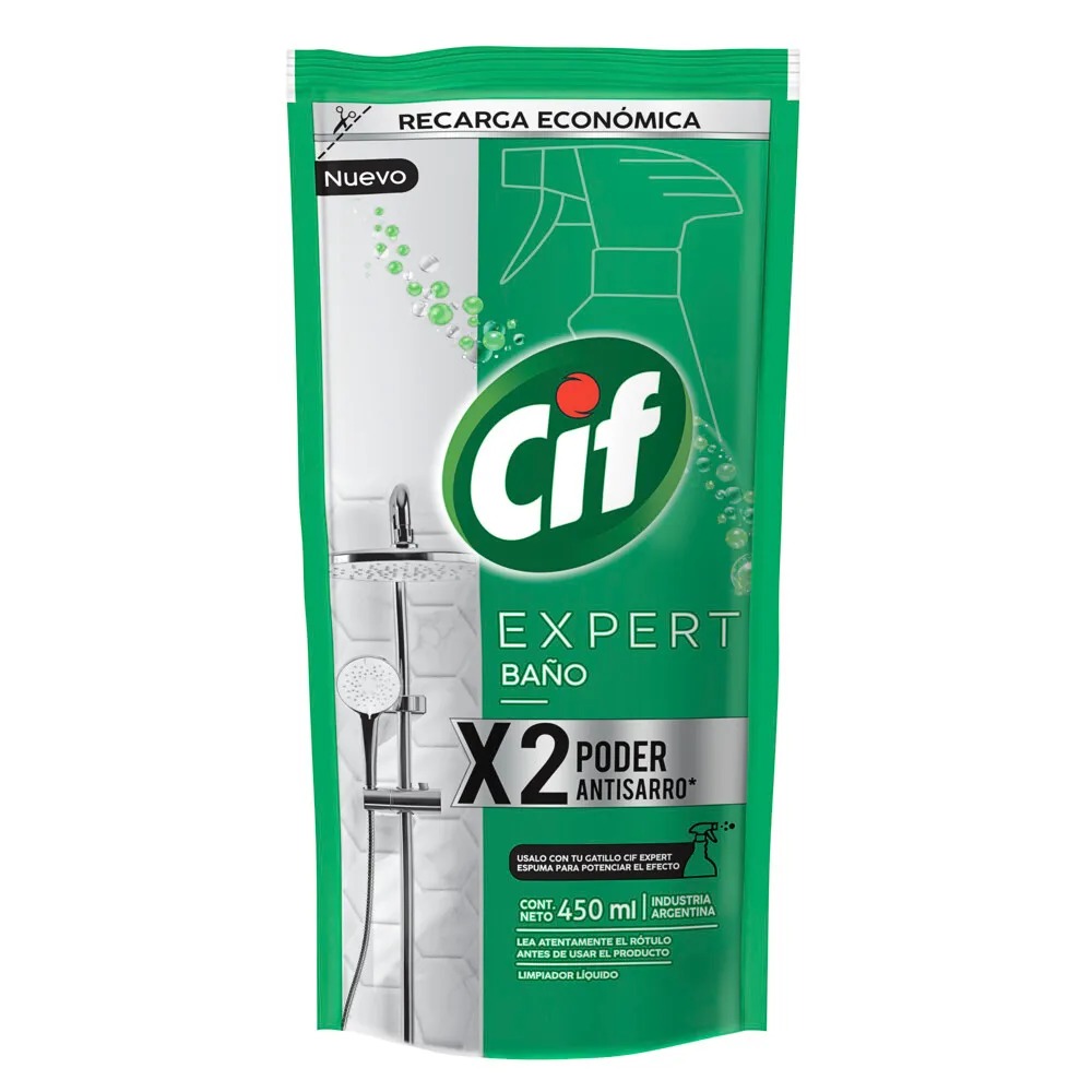 Cif Baño Expert Repuesto x 450ml
