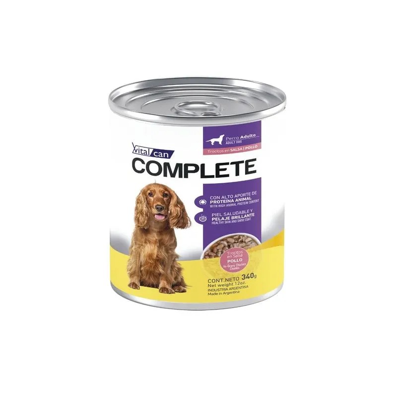 Complete Trocitos en Salsa Pollo Perro Adulto x 340gr