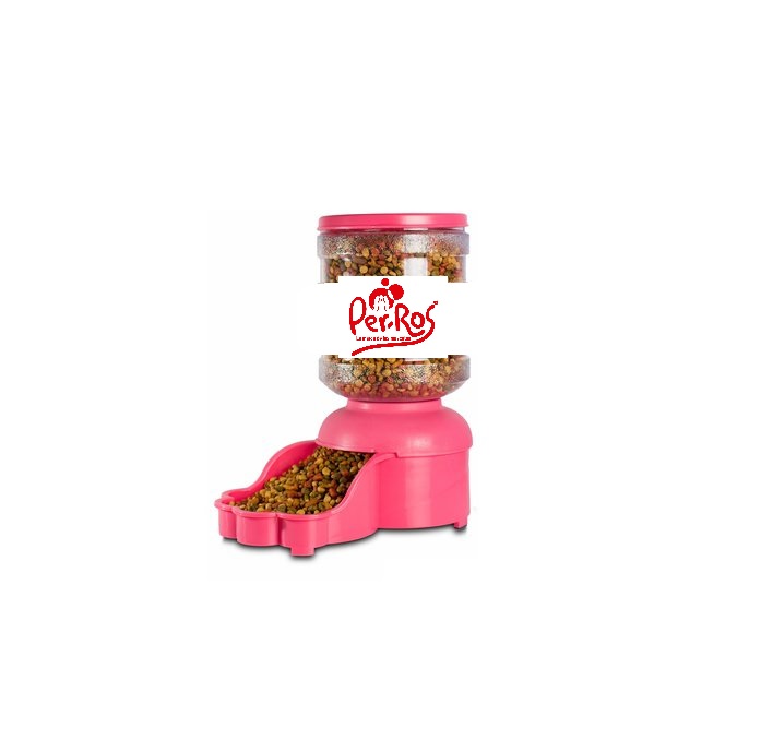COMEDERO AUTOMATICO 3KG. FORMA DE PATA - PER-ROS