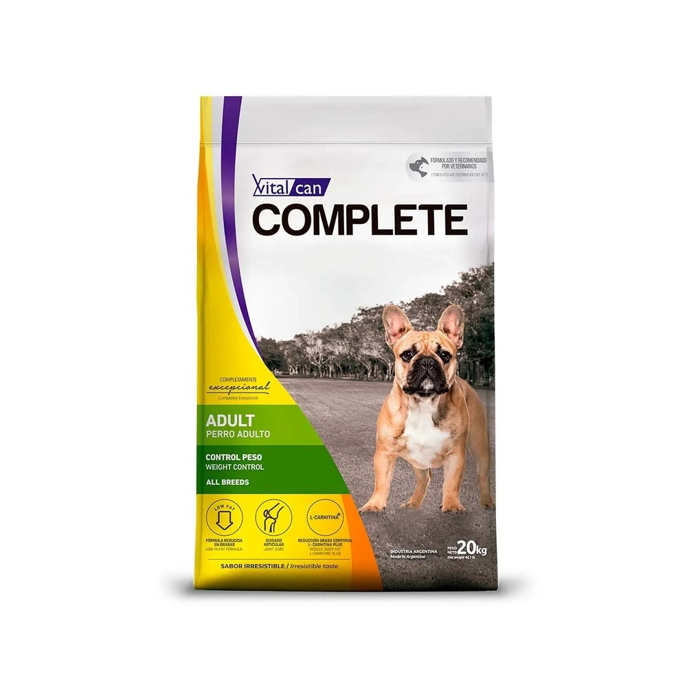 Complete Perro Control Peso 20 Kg