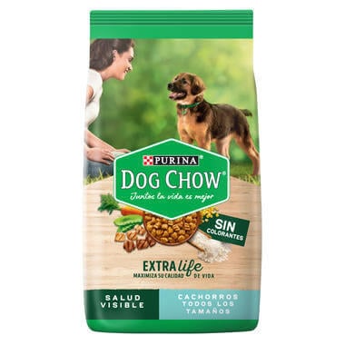 Purina Dog Chow Cachorro Mediano y Grande Sin Colorantes x 3kg