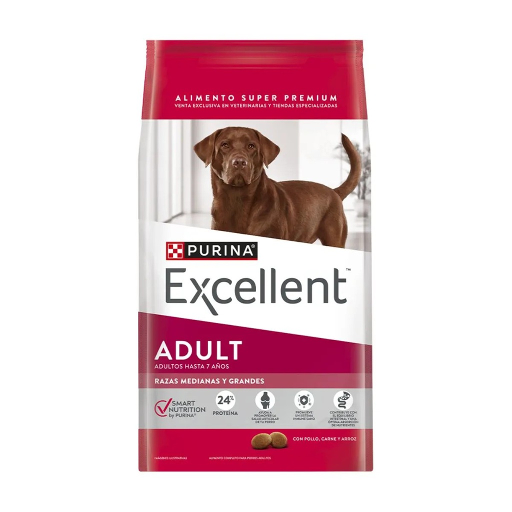 Purina Excellent Adult Dog Medium &amp; Large Breed Ch&amp;R 20kg
