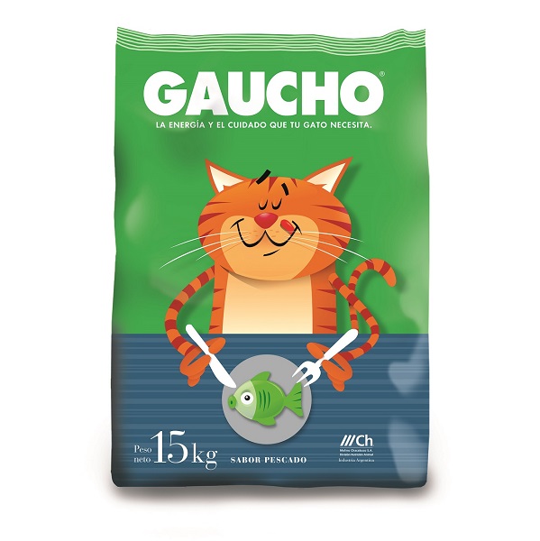 GATOS PESCADO 15KG - GAUCHO