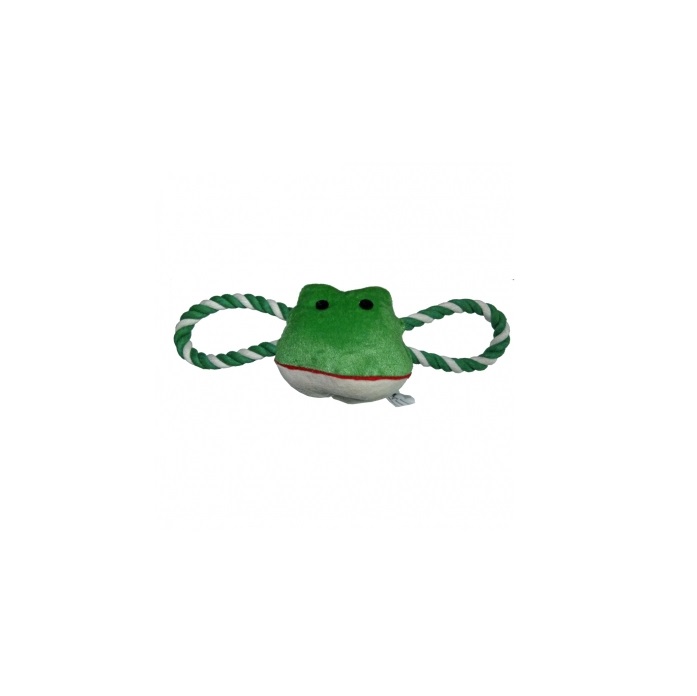 JUGUETE PLUSH CARA DE ANIMALITOS C/SOGA  - PER-ROS
