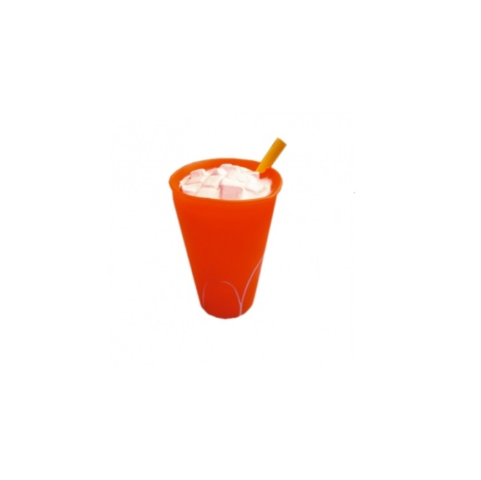 JUGUETE VASO MC C/SORBETE 13CM  PER-ROS