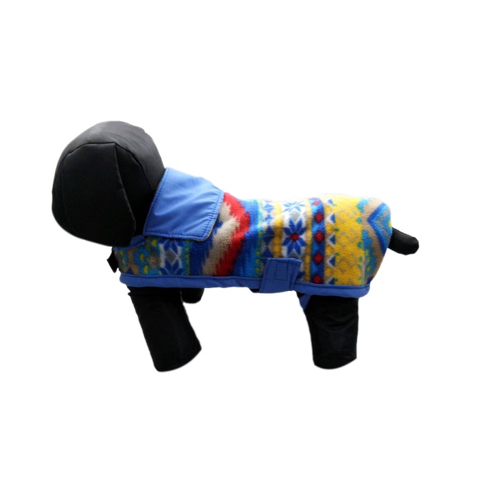 MANTA POLAR ESTAMPADA TALLE 65- DAMA
