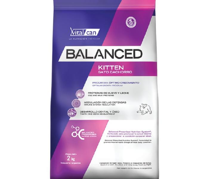 Balanced Gato Kitten x 7,5 kg.