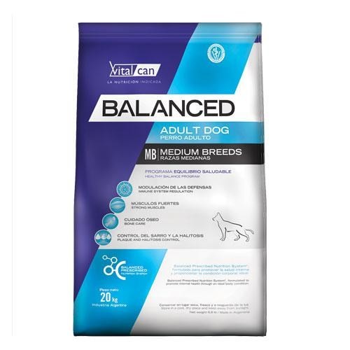 Balanced Perro Adulto Raza Mediana x 3 kg.