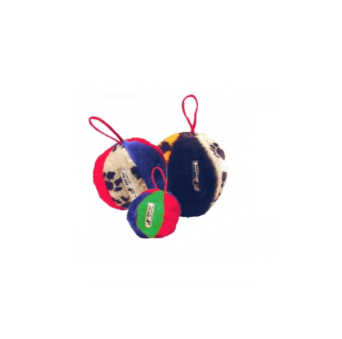 PELOTA PELUCHE CHICA CON SONIDO                  - PER-ROS