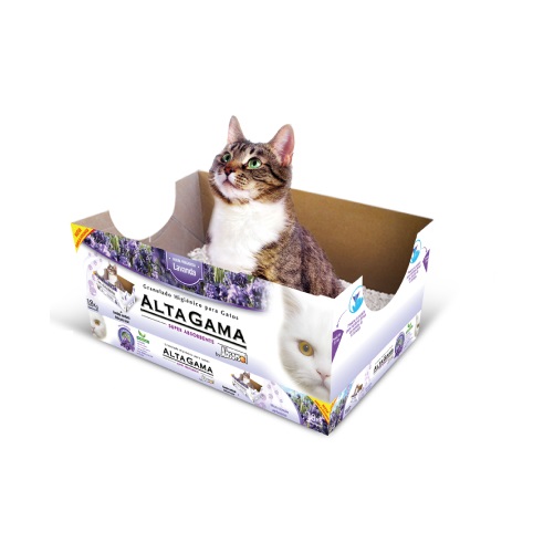 BANDEJA ABSORSOL PARA GATO  1.8 KG LAVANDA