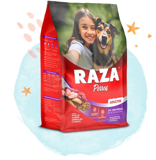 PERROS ADULTOS CARNE 20 KG. - RAZA