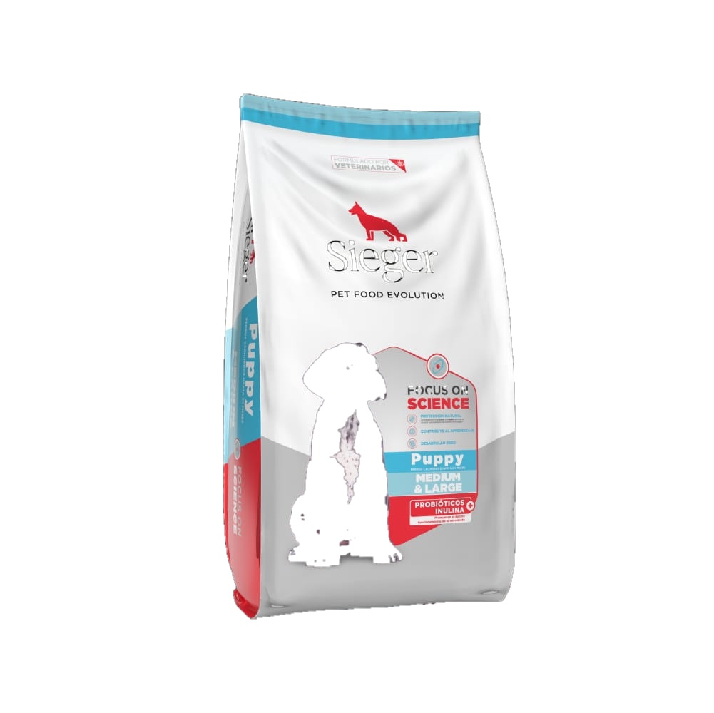 [03-19-01-19] SIEGER Puppy Medium &amp; Large Breed x 15 Kg.