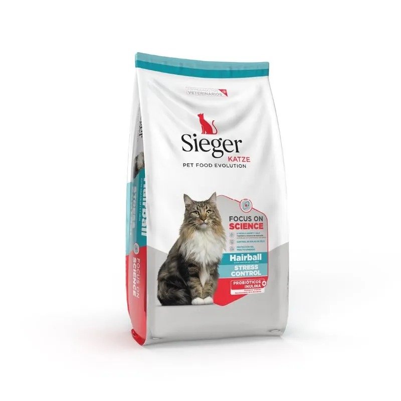 Sieger Katze Hairball Stress Control x 1 kg