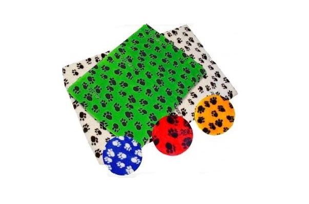 COLCHONETA PLACA PELUCHE PATITAS 65 X 50 X 5 - PER-ROS