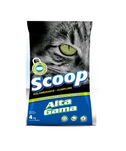 PIEDRAS ABSORSOL ALTA GAMA SCOOP 4 UNIDADES X 4KG