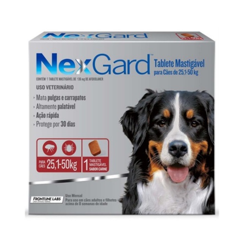 NEXGARD "XL" TABLETA MAST. + 25KG - MERIAL