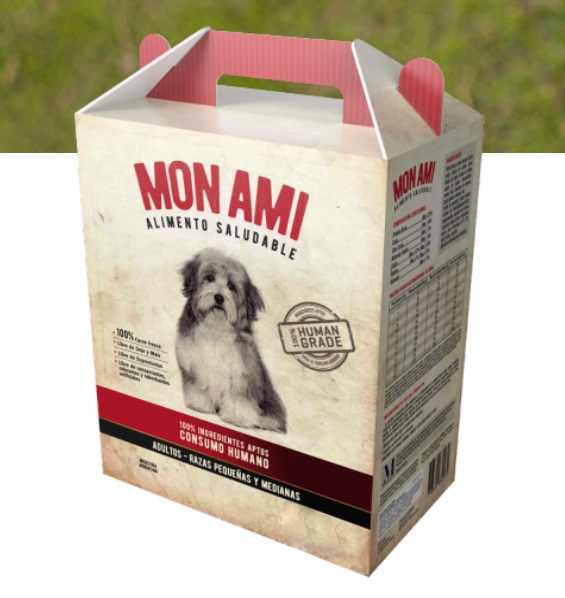 PERRO ADULTO RAZAS PEQUEÑAS Y MEDIANAS X 3KG - MON AMI