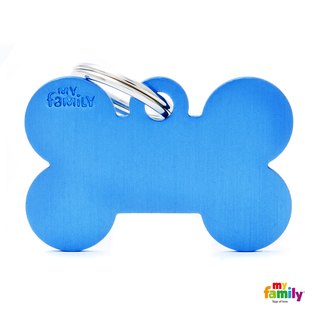 MEDALLA BASIC BIG BONE ALUMINUM BLUE MFB08 - MY FAMILY