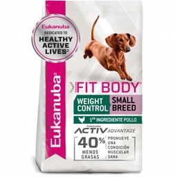 [7141010] Eukanuba Fit Body Small Breed x 1 kg