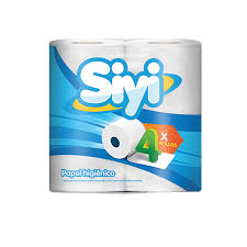 Papel Higienico Siyi Hoja Simple 4x30mts