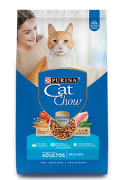 [12606354] Purina Cat Chow Adultos Sabor Pescado Y Pollo  3kg