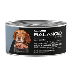 [132058] Balanced Souffle de Carne Perro Senior 85g x 12u