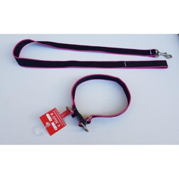 [24025] collar regulable y correa de nylon n°3 