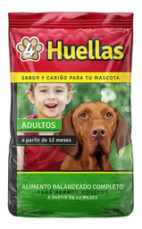 [HUE1020] 4 HUELLAS PERRO ADULTO x 20 Kg