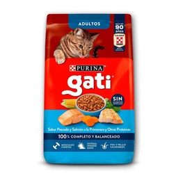 [12409755] Purina Gati Sabor Pescado Con Vegetales X 3kg