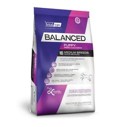 [31736] Balanced Perro Cachorro Raza Mediana x 1 kg.