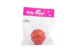 [231245] PELOTA DE PLASTICO CON BRILLANTINA GRANDE  - PETS PLAST