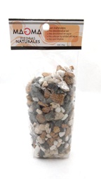 [190035] PIEDRA DECORATIVA AQUA NATURAL MEZCLA OSCURA x 500GRS
