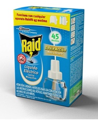 [RAID LIQ.ELECT.45 NOC.REP.D.ACCI] Raid Repuesto Para Aparato Electrico Para Mosquitos