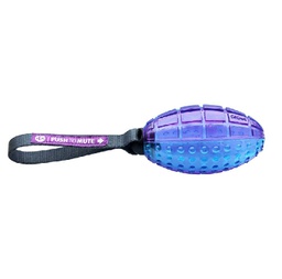 [333168] RUGBY BALL PUSH TO MUTE VIOLETA/AZUL - GIGWI
