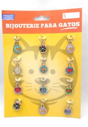 [400021] BIJOUTERI PARA GATO BLISTER X 12 UNIDADES - DOBRO